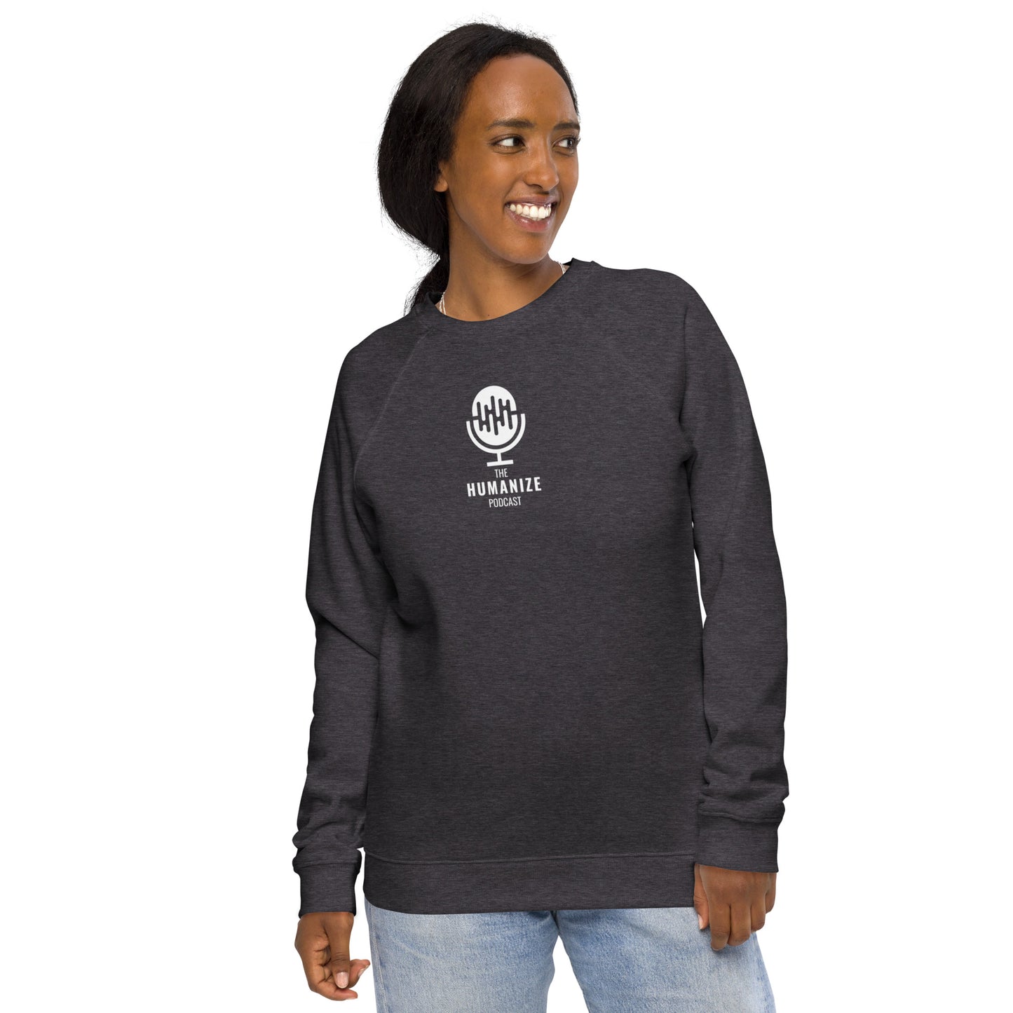 Humanize Logo Unisex Organic Cotton Sweatshirt